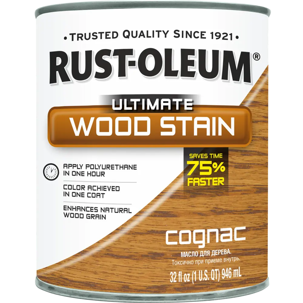 Масло тонирующее Ultimate цвет коньяк 0.946 л 82482333 STLM-2166115 RUST-OLEUM  - Вид №1
