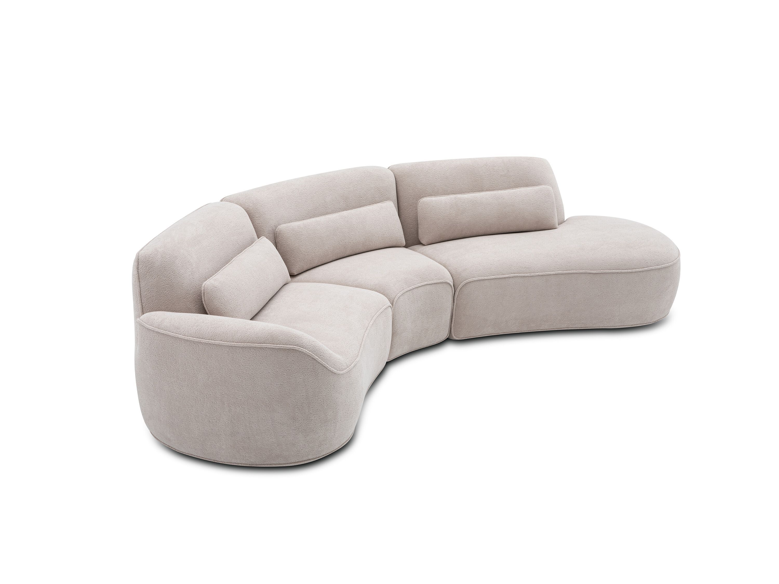 Модульный изогнутый диван из ткани CAMPO DE' FIORI CL383 ARCH-00152265 - Вид №3