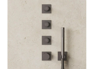 Смеситель для душа с 5 отверстиями и ручным душем