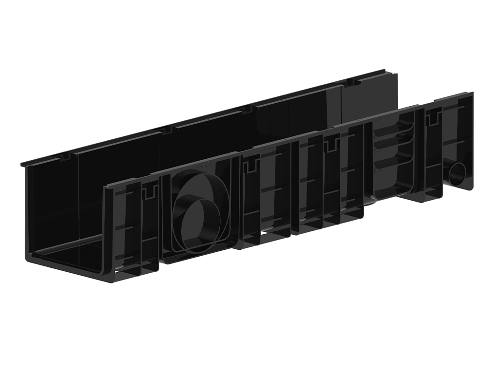 Р2020С Лоток пластиковый SteeStart DN200 низкий борт ГеоПластБорд GPBST-226