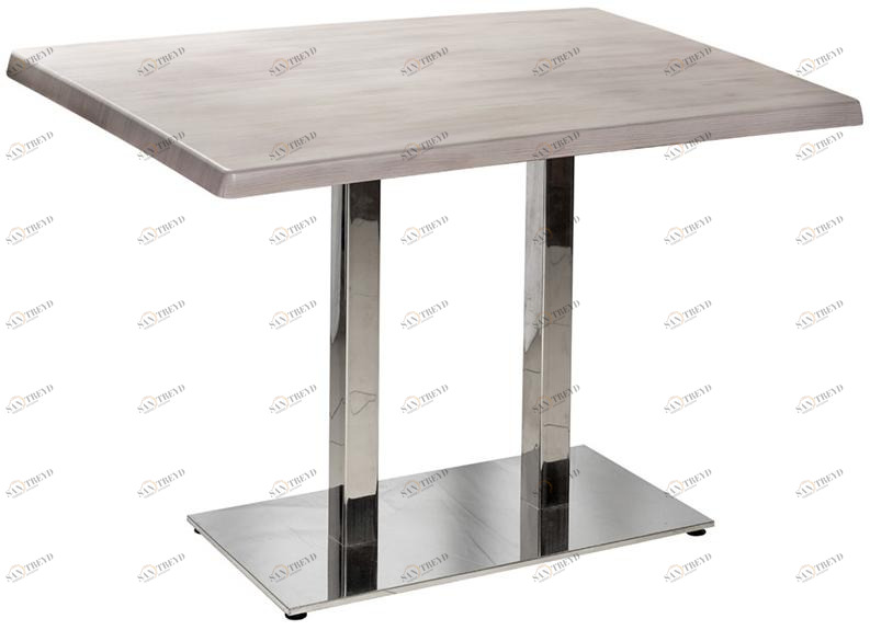 2546 Стол Harvey 120*80 Белое дерево R-HOME 140402+170506white_wood