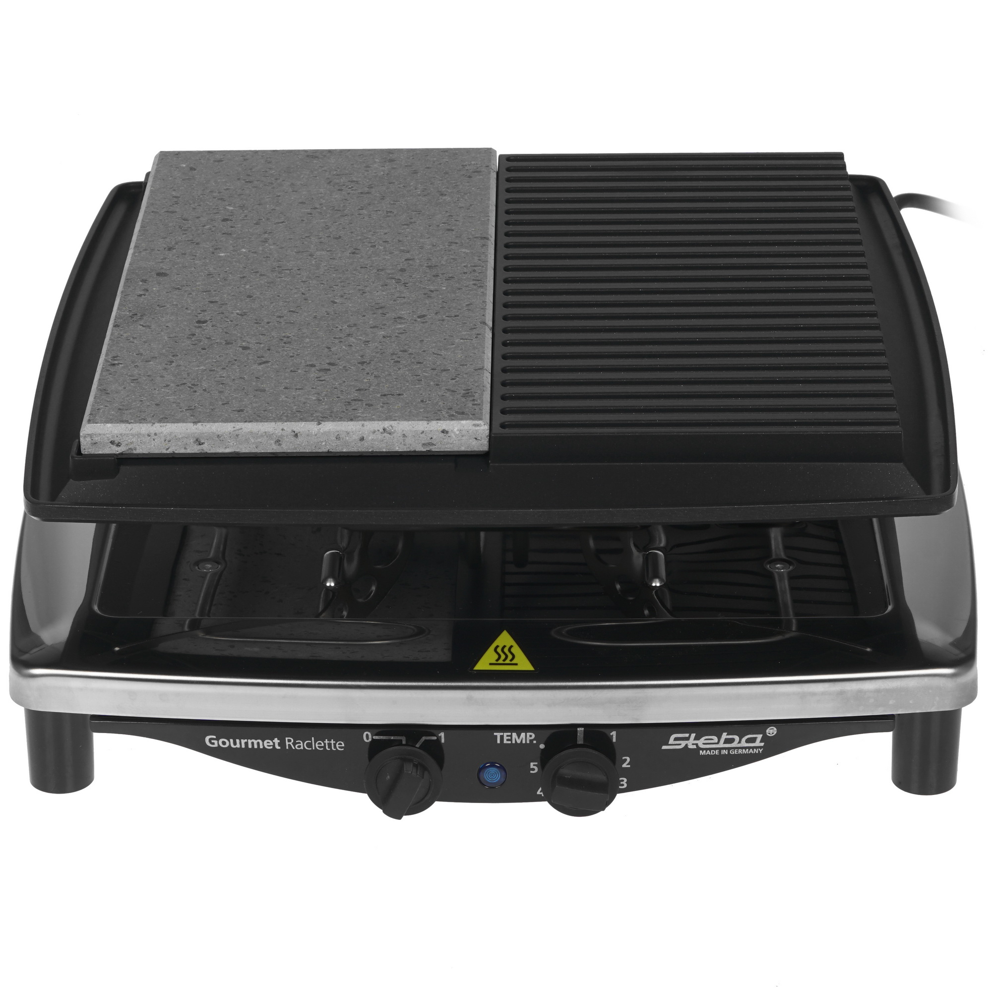 8117375 Раклетница Steba RC 4 Plus DELUX Chrome серебристый STDN-0037588 - Вид №1