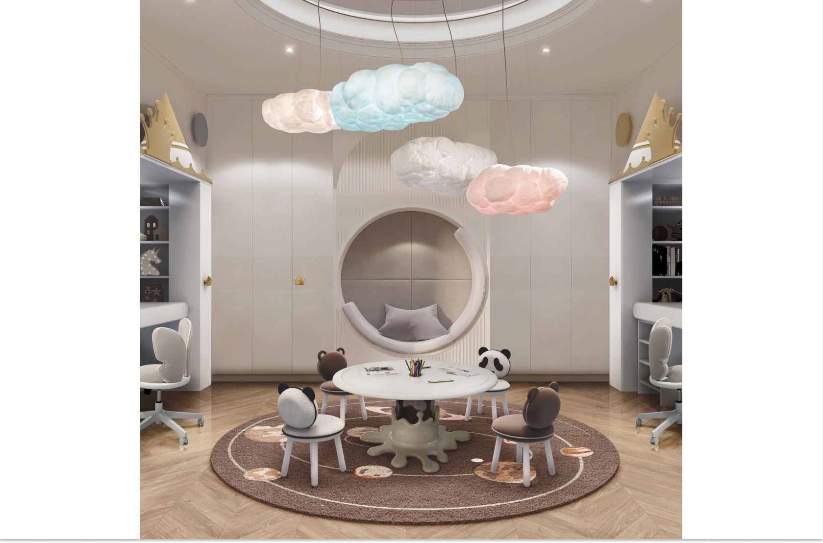 CIST682 Детский обеденный стул По Circu  - Вид №5