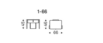 Прямоугольная тумбочка с ящиками Cattelan italia Джулиан ARCH-00059074 - Вид №4