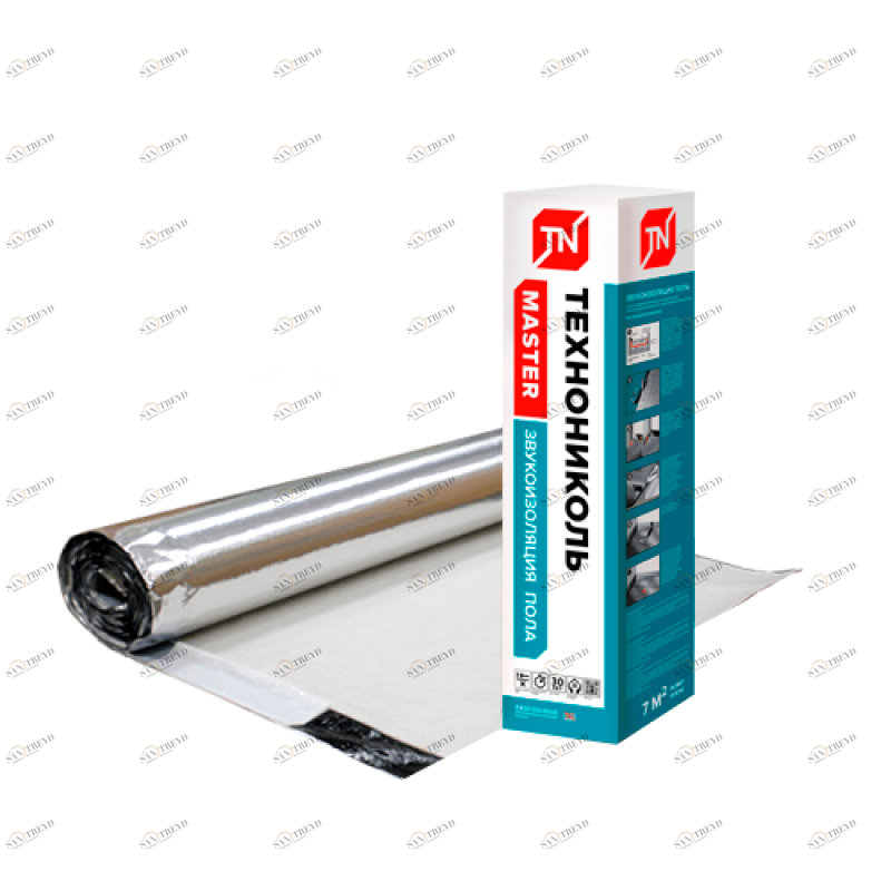 Звукоизоляция пола Технониколь Master 7х1м ТеноНиколь 13314