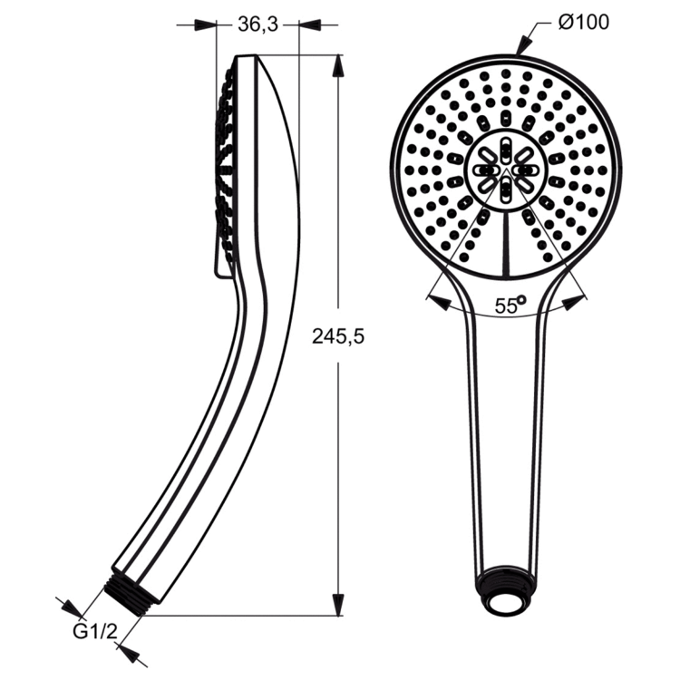 BD003AA Промо-набор 7 в 1 «ВСЕ для встройки» Ideal Standard ALPHA - Вид №12