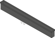 DOMUSOMNIA Встраиваемый кухонный канал EasyRack Kitchen STEP 2550, Цвет Черный