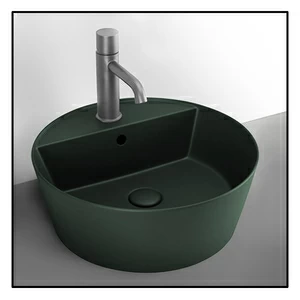 HALAT45MU Накладная раковина на столешницу  круглая Ceramica Cielo