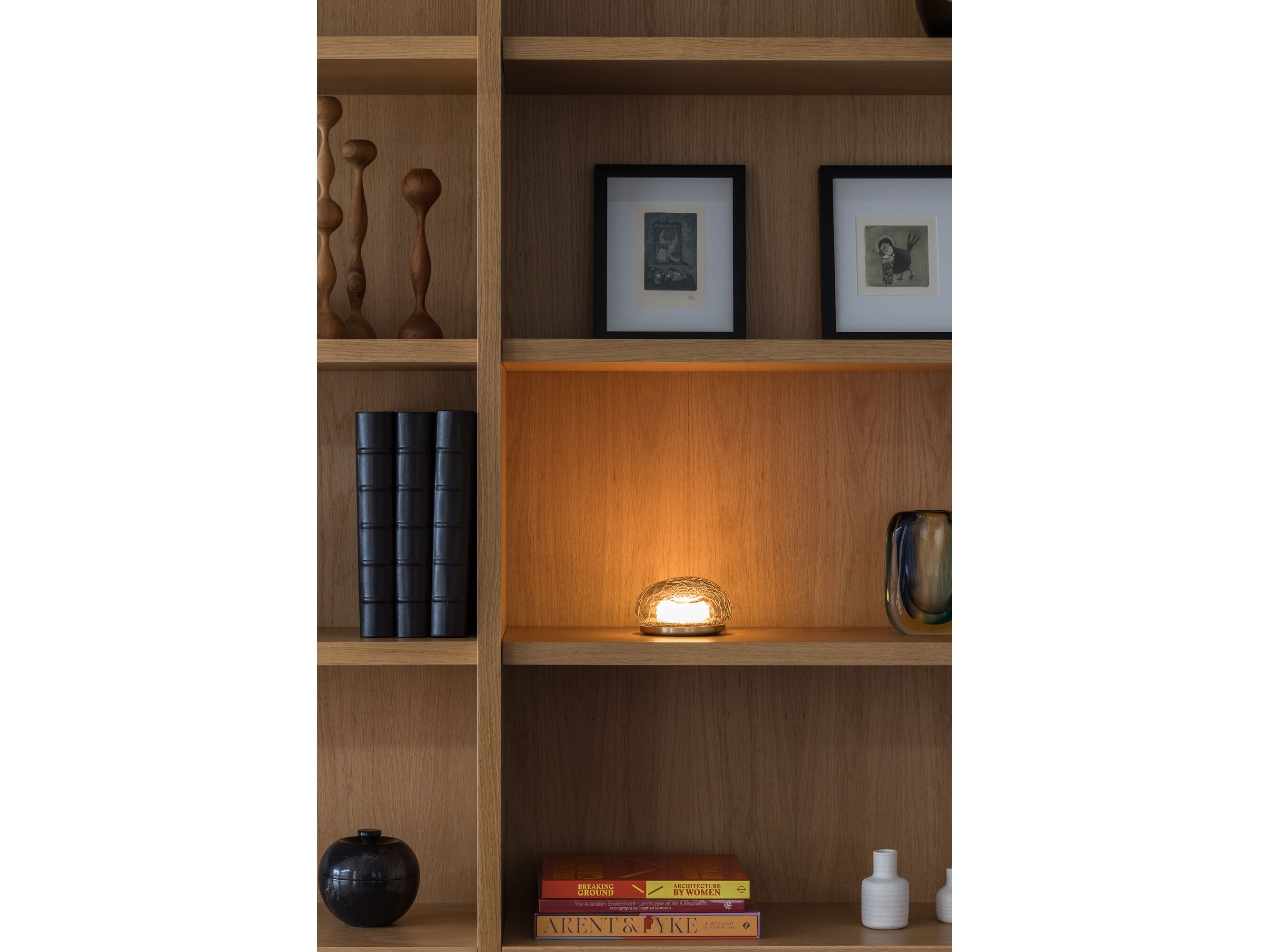 Стеклянная светодиодная настольная лампа ADesignStudio Roe ARCH-00027564 - Вид №2