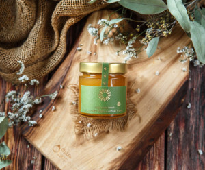 5613 Мед кавказский высокогорный (эксклюзивный сбор). Урожай 2021 г. Вкусляндия