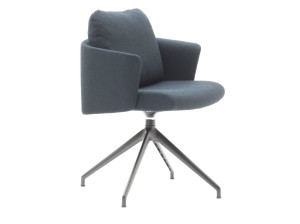 Тканевый поворотный операционный стул на насесте