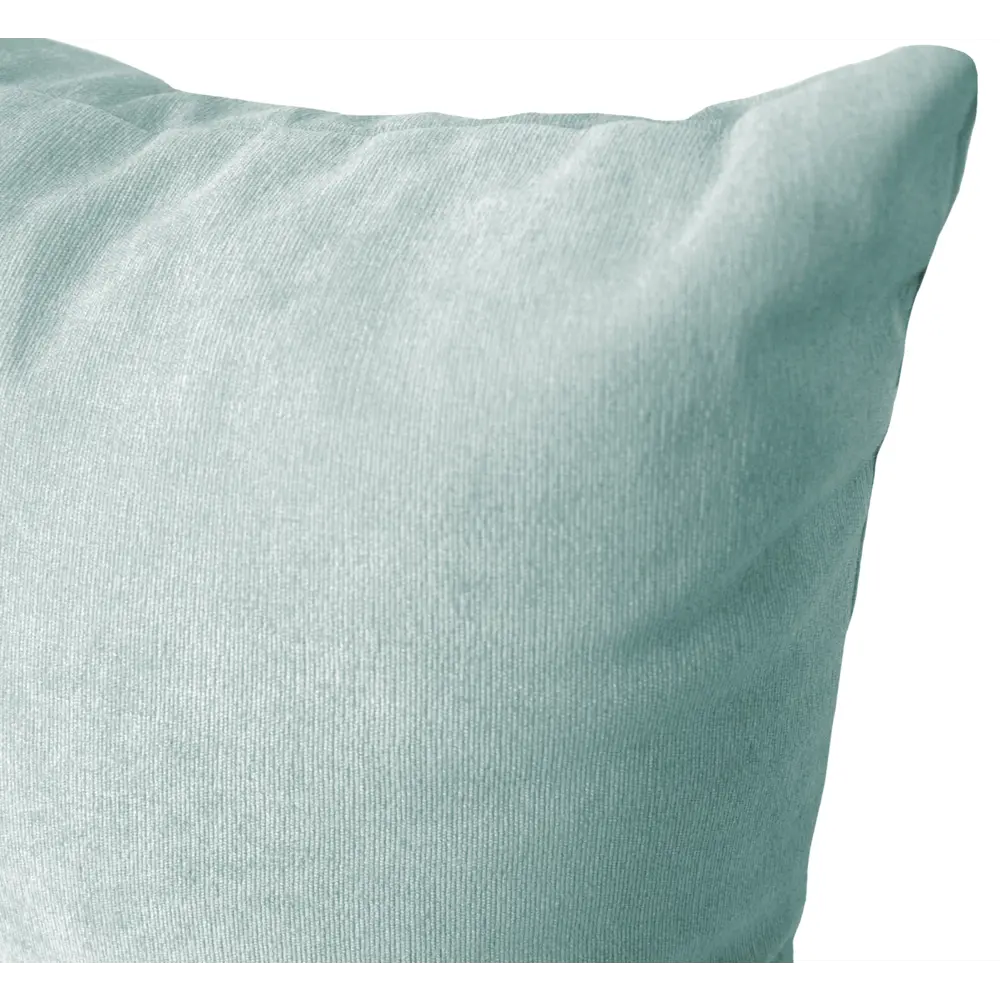 Подушка Seasons Isin 45x45 см велюр цвет бирюзовый 84391943 STLM-2207693  - Вид №2