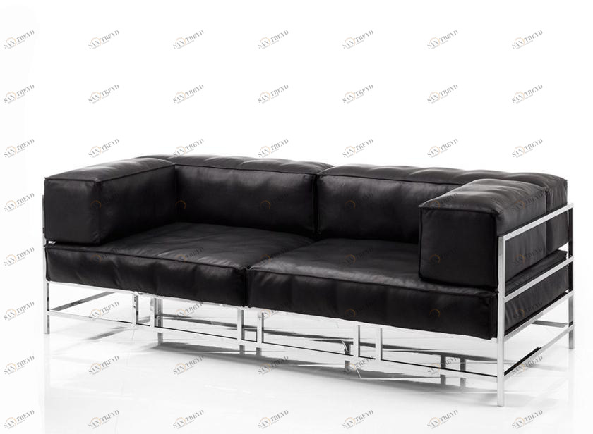 brühl 2-местный кожаный диван-основа для санок Easy pieces sun-id-1370188