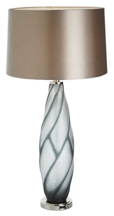 Настольная лампа Sofia 5824 PUSHA ВАЗА 061982 Бежевый;прозрачный;синий  - Вид №1