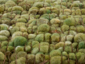 Шерстяной ковер ручной работы