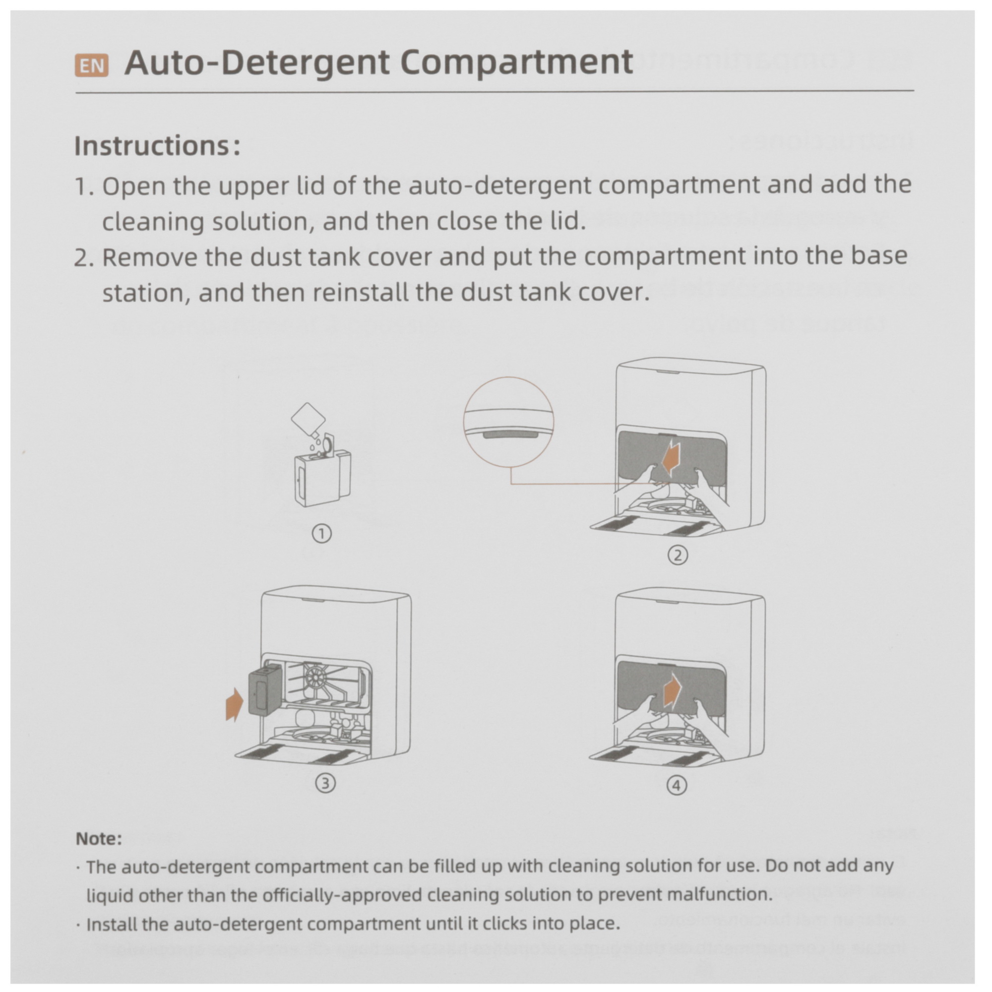 5624709 Резервуар отсек автоподачи моющего средства Trouver MRBG28 STDN-0147359 - Вид №5