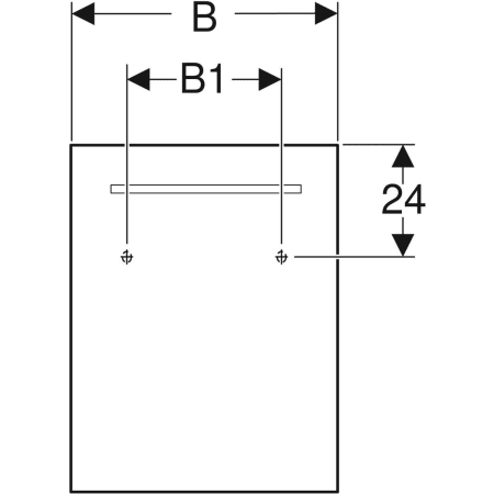 Y862340000 Зеркало с подсветкой Geberit Renova Compact Geberit  - Вид №3