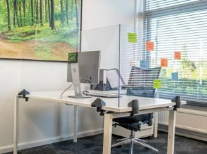 Made Design Настольная перегородка из стекла