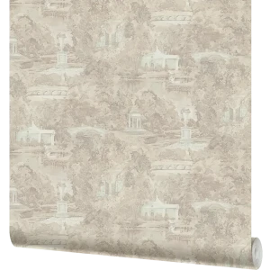 Обои флизелиновые Malex Design Garden бежевые 1.06 м 37274-3 82365785 STLM-2088993