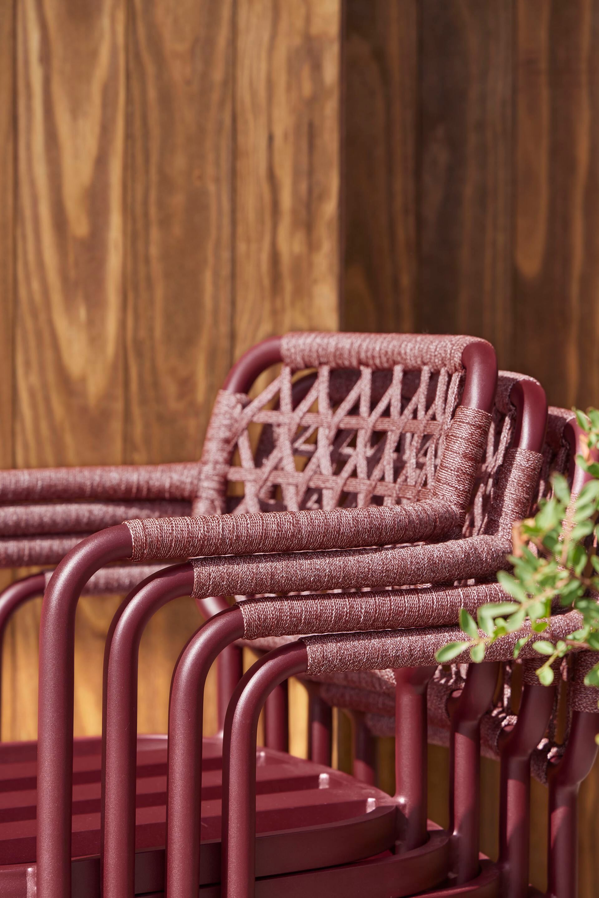 Алюминиевый стул с порошковым покрытием с подлокотниками POINT Curio ARCH-00076006 - Вид №6