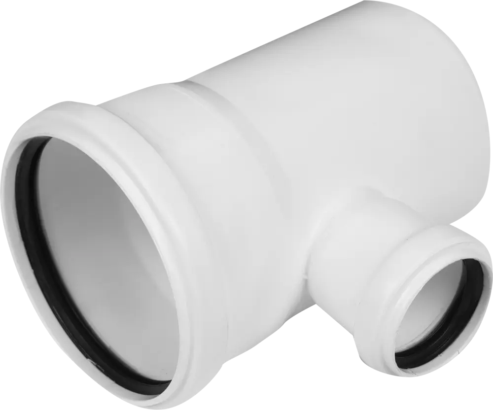 Тройник EQUATION для канализационных систем 110x50 мм с шумопоглощением 81952643