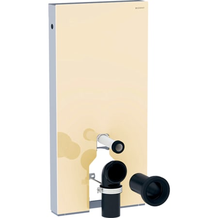 131.001.SQ.5 Сантехнический модуль Geberit Monolith для напольного унитаза, 101 см, передняя обшивка из стекла Geberit  - Вид №6