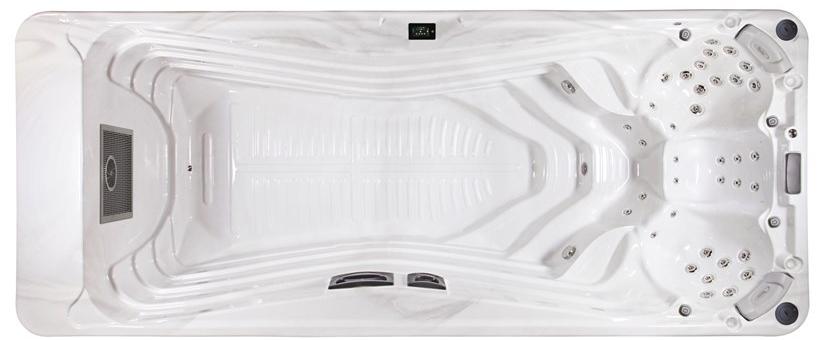 Gruppo Geromin Прямоугольный мини-бассейн с гидромассажем Swimline sun-id-1407334 - Вид №1