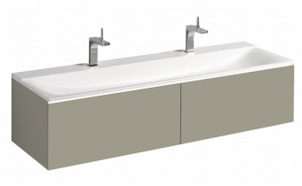 427061016 Подвесная раковина настенная прямоугольная Keramag  белая  - Вид №2