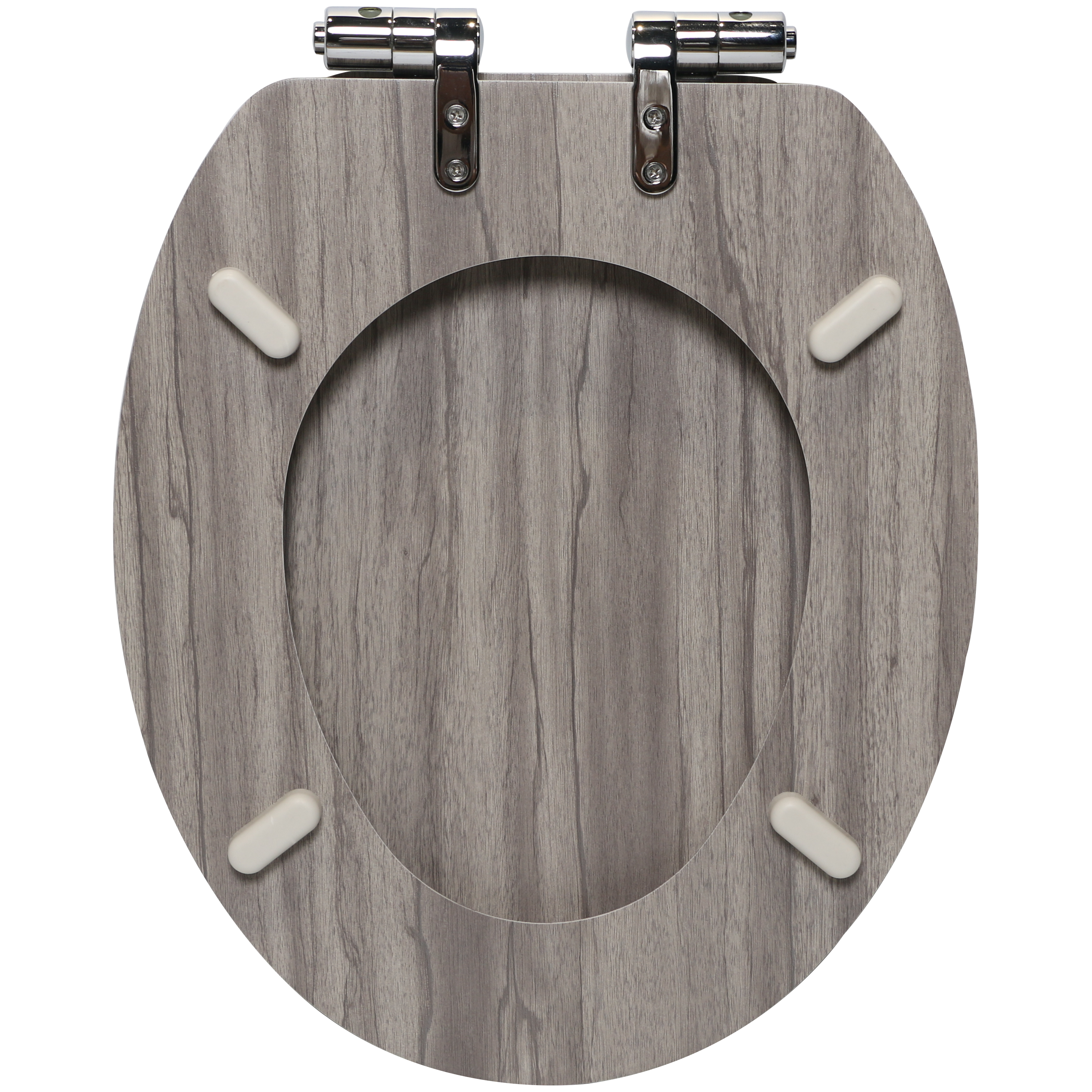 82282379 Сиденье для унитаза Purity овальное цвет серый дуб STLM-0024007 SENSEA  - Вид №1