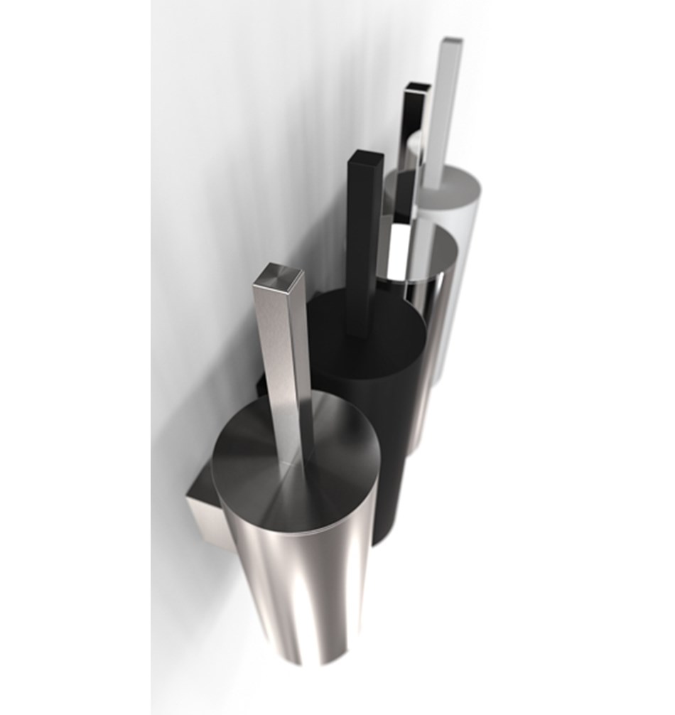 FROST Ершик для унитаза 4, настенный » белый Нержавеющая сталь Белый Q302336576  - Вид №2