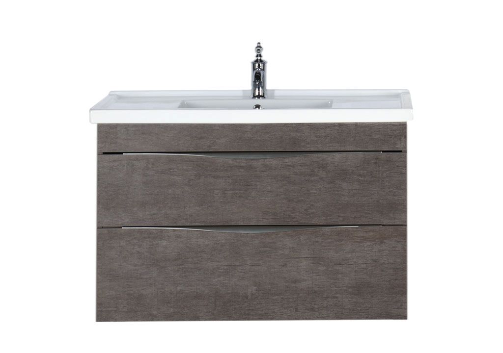 Тумба с раковиной Aquanet Эвора 100 дуб антик 0018300300182325 - Вид №3