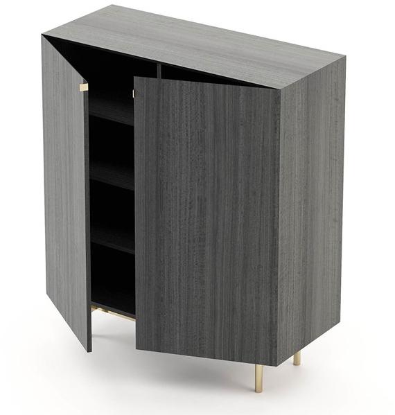 Laskasas Комод деревянный с распашными дверцами Stewart sun-id-1440915 - Вид №1