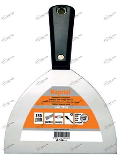 KAPRIOL Американский шпатель со стальным лезвием Hand tools - spatole per stuccatura e rasatura sun-id-1386492