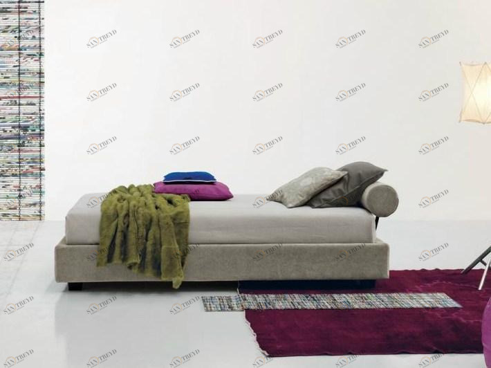 Twils Односпальная кровать с мягким изголовьем Max rollò sun-id-1423200