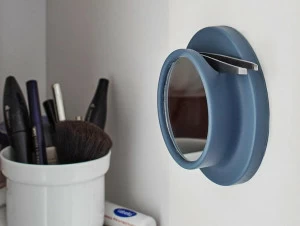 Geelli Настенное круглое увеличительное зеркало из полиуретанового геля