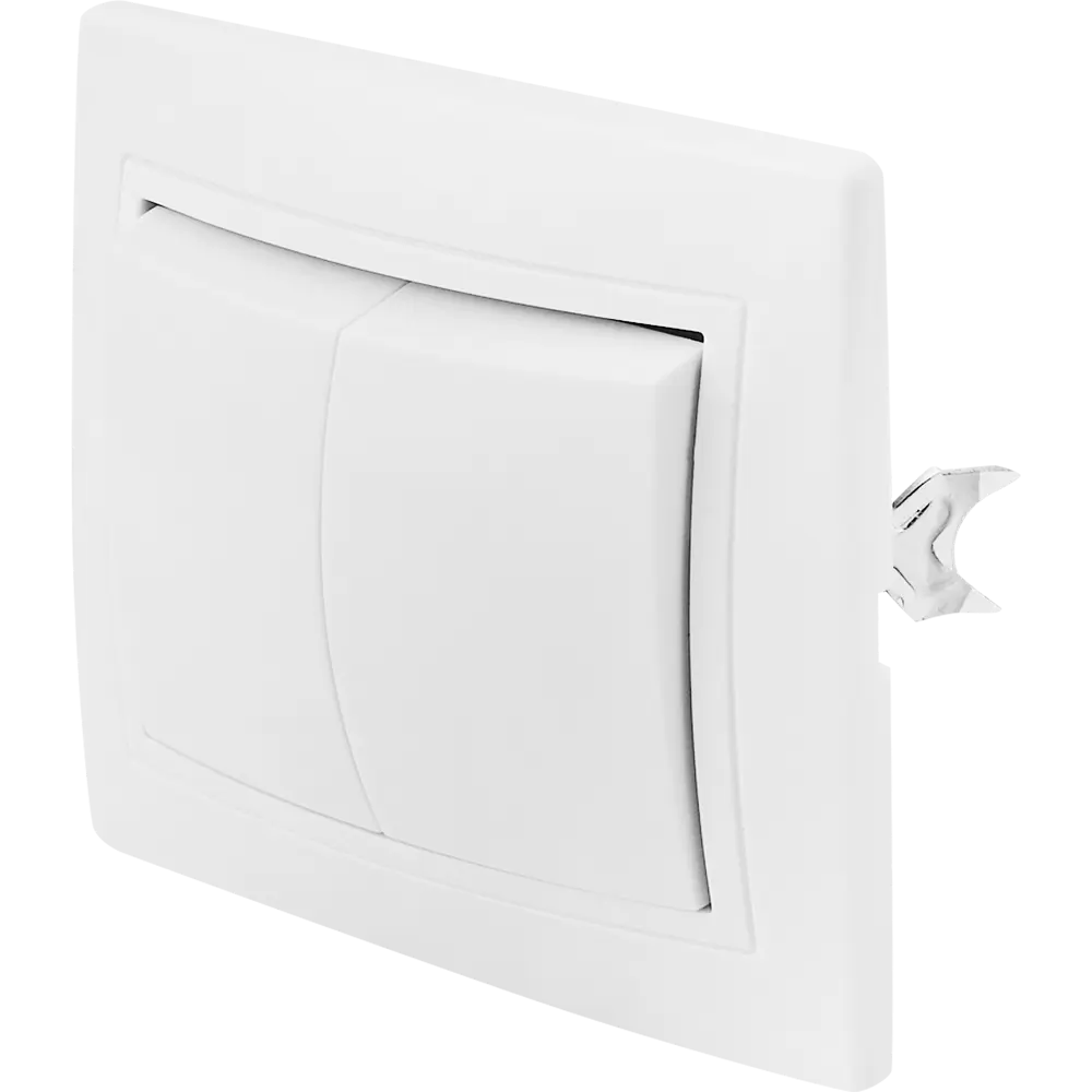 TDM ELECTRIC Выключатель встраиваемый 3-клавишный белый 85591335 Таймыр STLM-0064422 - Вид №2