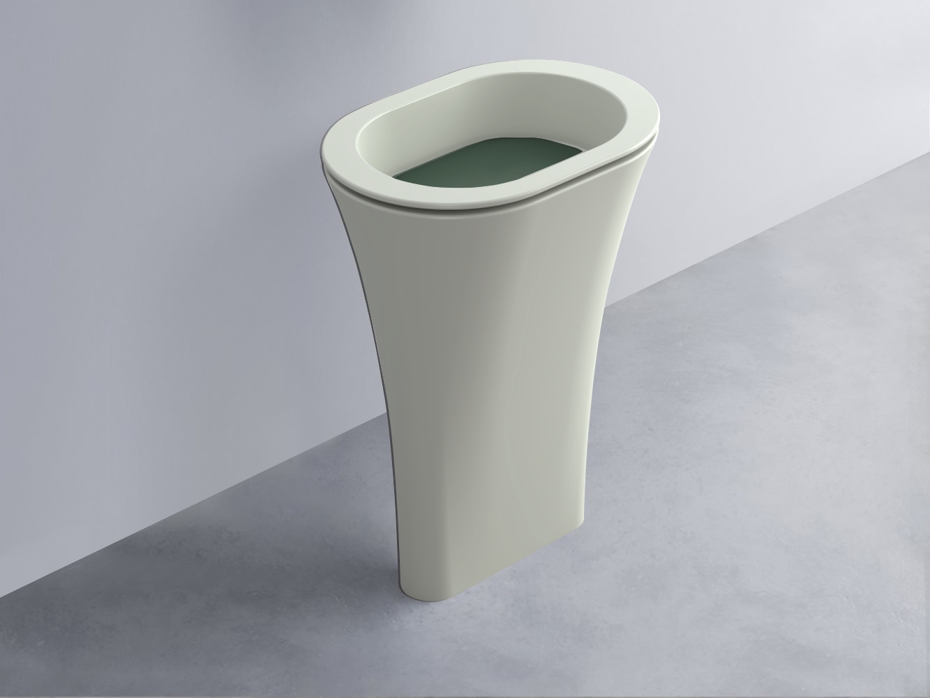 AMLA65-PM+AMPILO-MU+AMCOLO-PM Раковина Amedeo Ovale отдельностоящая cielo Enjoy + Amedeo Ceramica Cielo