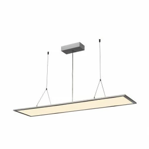 Подвесной светильник светодиодный серебряно-белый I-Pendant 158733 SLV ДИЗАЙНЕРСКИЕ, I-PENDANT PRO 00-3889736 Белый;серебро