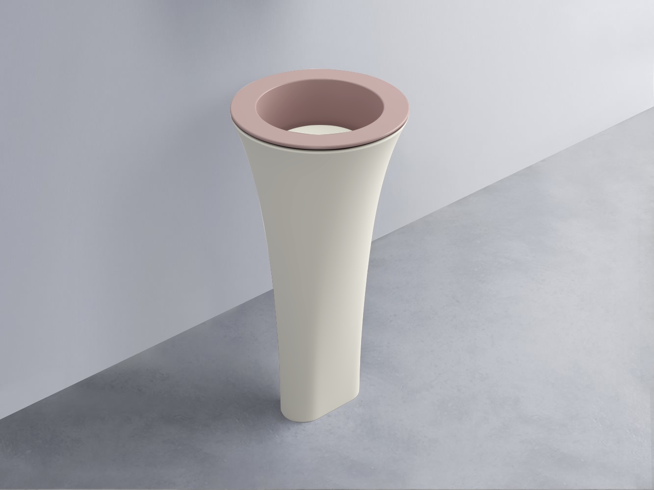 AMLA45-CP+AMPILT-TL+AMCOLT-TL Раковина Amedeo Tondo отдельностоящая cielo Enjoy + Amedeo Ceramica Cielo