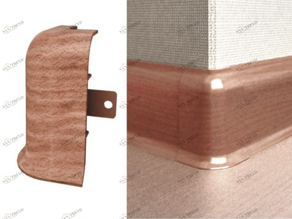 Угол наружный с текстурой 177 Дуб комильфо (2 шт) RICO LEO 2541343