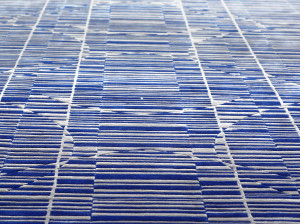 Ковер ручной работы из ткани