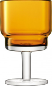 10656164 LSA International Набор бокалов для вина LSA International, "Utility", 220мл, охра, 2шт. Стекло