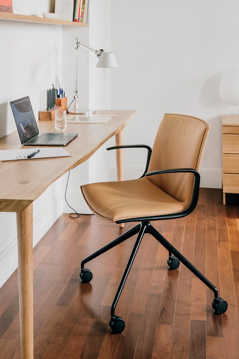 arper Кресло на эстакаде с подлокотниками на колесиках Catifa up sun-id-1485451 - Вид №8