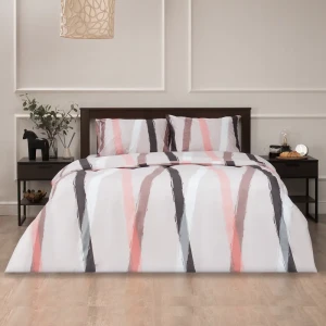 Комплект постельного белья Amore Mio Шафт евро полисатин бежевый