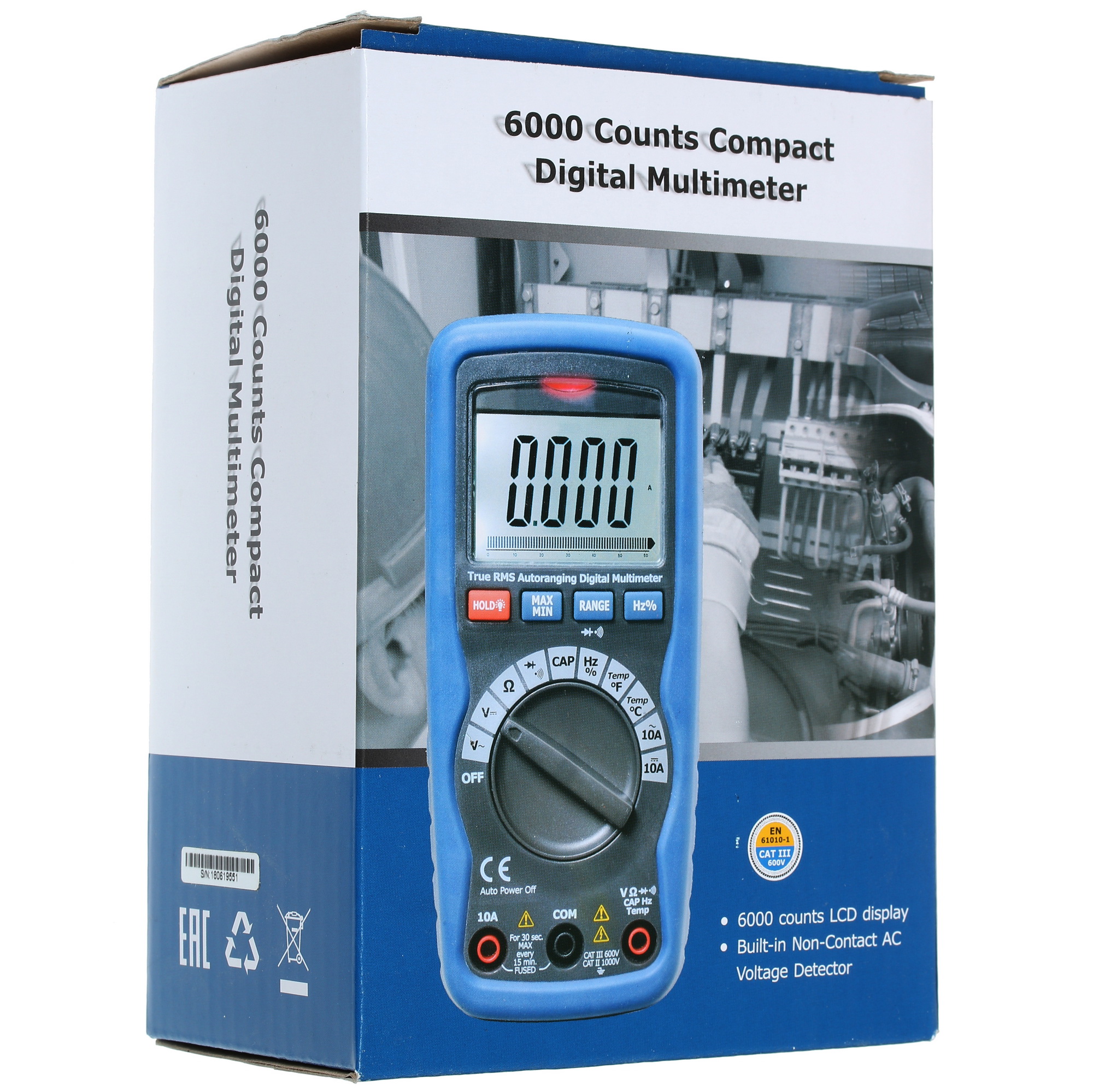 Мультиметр CEM DT-932N 1092583 STDN-0036664 - Вид №7