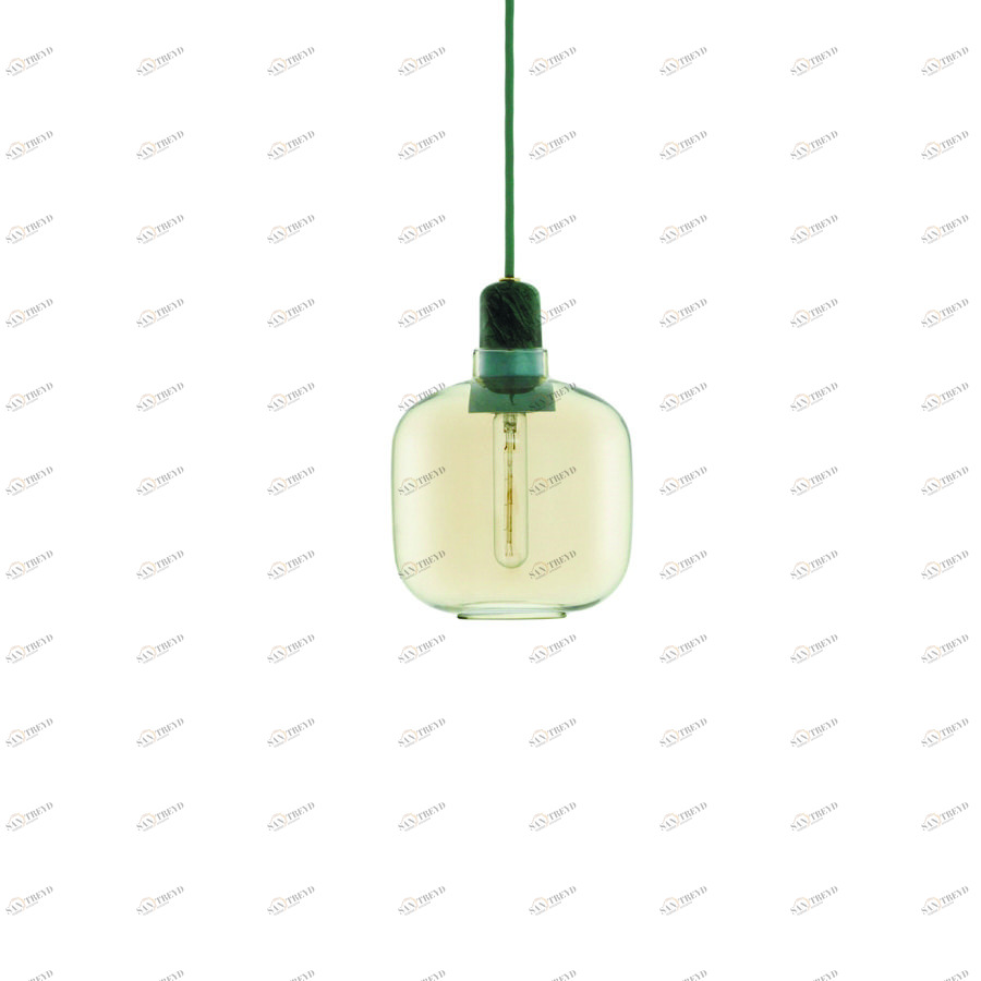 Лампа потолочная Amp Lamp EU 17 см, зеленая Normann Copenhagen 502117NC