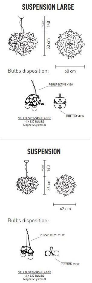Slamp Подвесной светильник Veli sun-id-1359903 - Вид №13