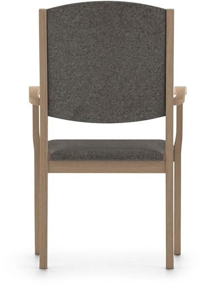 Штабелируемый тканевый стул с подлокотниками Polka | health & care 30-25/1 Santreyd - Вид №3