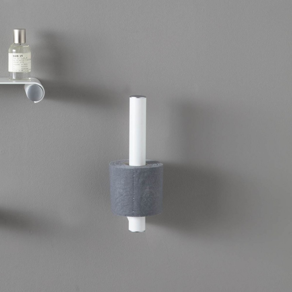 ELPRTDBCEVEVER Life Design Держатель туалетной бумаги двойной - Elegance  Непрозрачный белый  - Вид №2