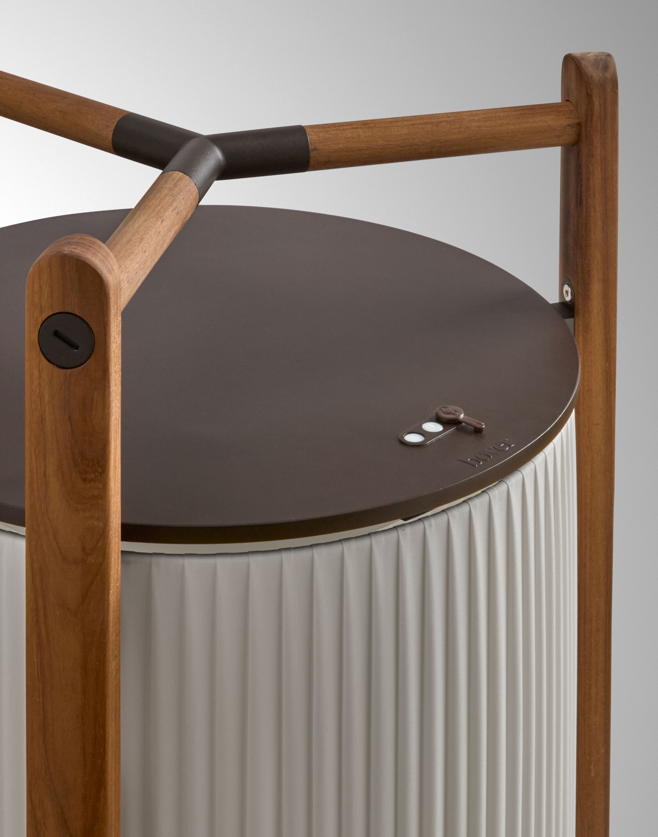 USB зарядка деревянная светодиодная настольная лампа Bover Kando ARCH-00059207 - Вид №8